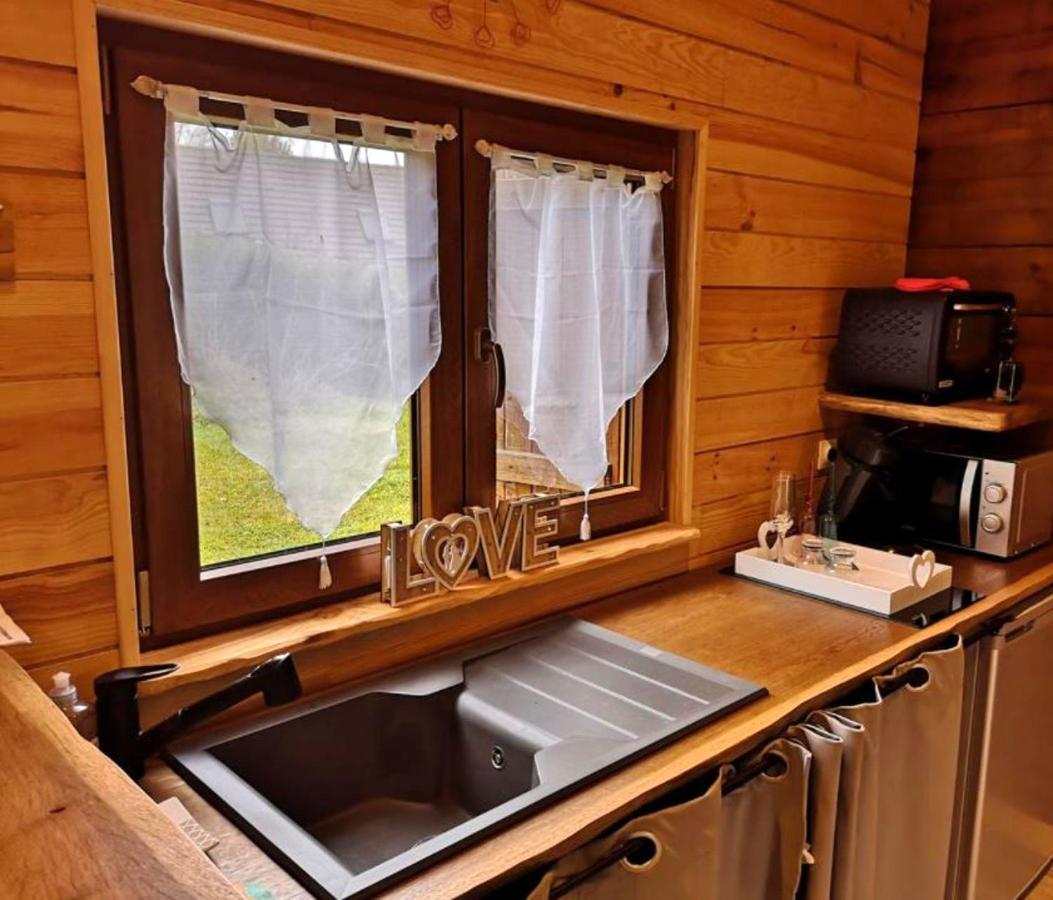 Chalet Chaleureux A Louatre Avec Piscine Partagee Kültér fotó